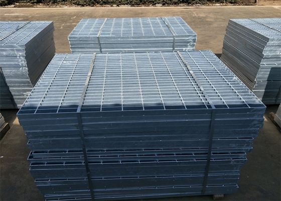 25x5 গ্যালভেনাইজড ধাতু ক্যাটওয়াক ফ্লোরিং Q345 শিল্প প্ল্যাটফর্ম